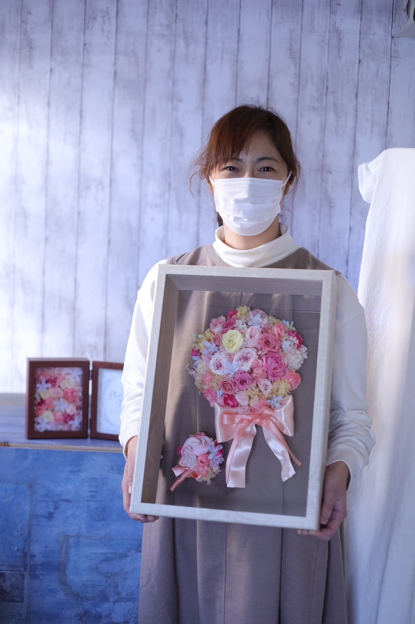ブーケのリメイクとは　結婚式後のブーケ保存方法と種類、価格について