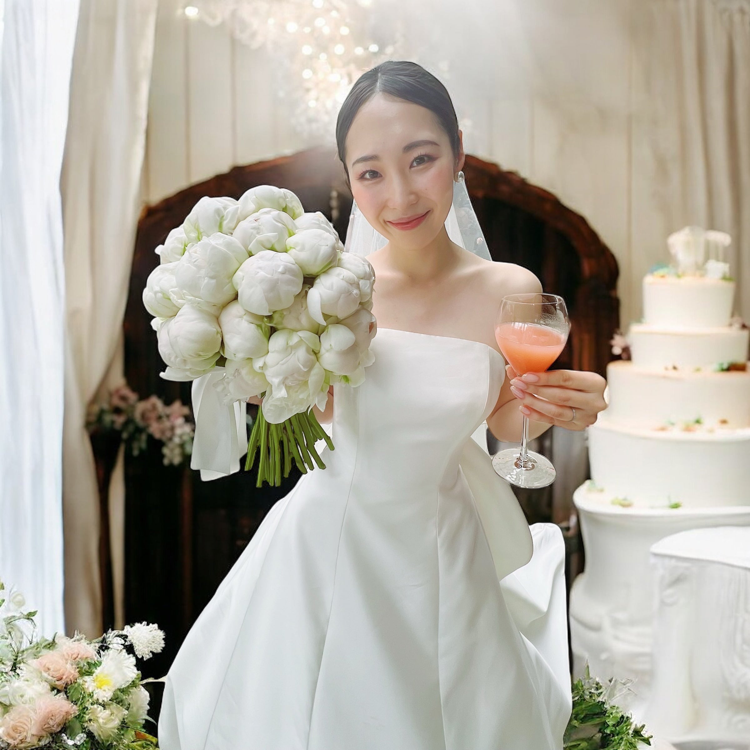 卒花嫁様レポ　イメージを形へするということ　アンダーズ東京の花嫁様へ