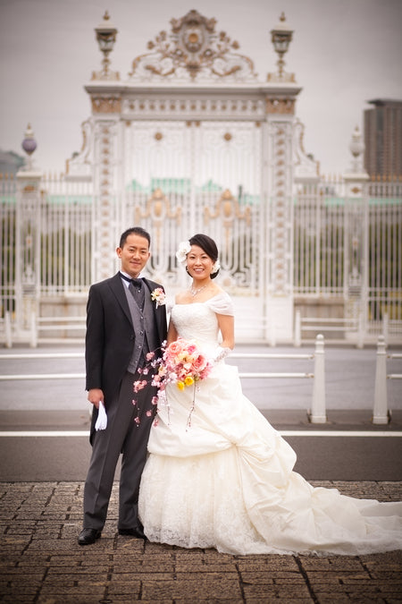 シェ松尾青山サロン様の花嫁とブーケ