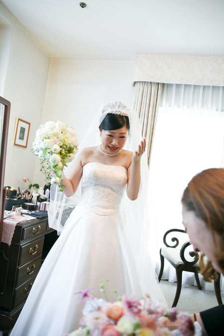 ブーケで泣いた理由—花嫁様からのメール　神田教会と山の上ホテル