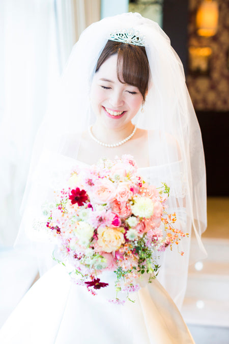 モントレ赤坂の花嫁とブーケ